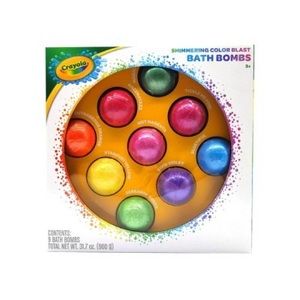 Crayola bath bombs NEW
